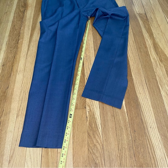 J Crew Mens Worsted Wool 30x30 Ludlow Light Blue Suit Pants - Picture 5 of 6